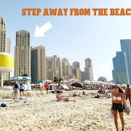 Апартаменти Beachfront - Large Studio In Jbr Rimal 4 Дубай Екстер'єр фото