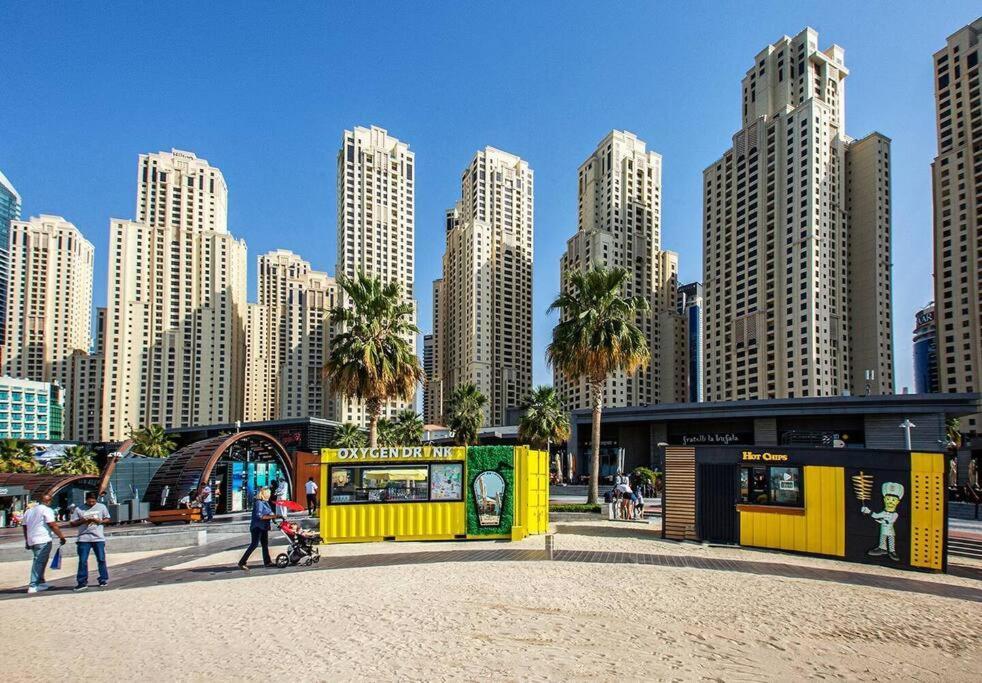 Апартаменти Beachfront - Large Studio In Jbr Rimal 4 Дубай Екстер'єр фото